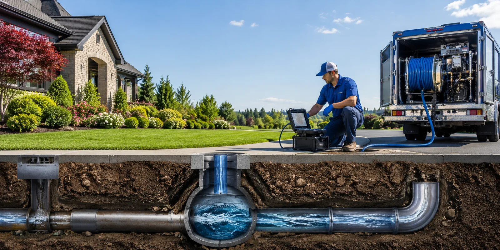 Drainage restoration information for Albany, IN